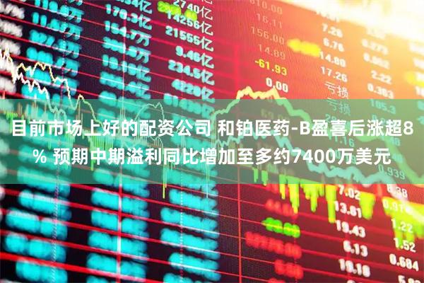 目前市场上好的配资公司 和铂医药-B盈喜后涨超8% 预期中期溢利同比增加至多约7400万美元
